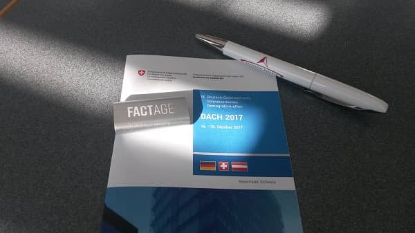 FACTAGE presentation at DACH 2017 in Neuchâtel