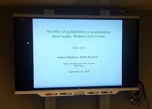 FACTAGE results presented at the European Association of Labour Economists