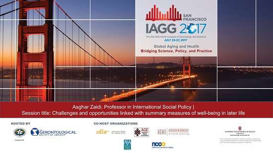FACTAGE's Asghar Zaidi presenting at IAGG2017